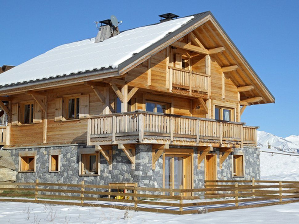 Chalet Le Reflet des Aiguilles met buiten-jacuzzi en sauna - 15 personen