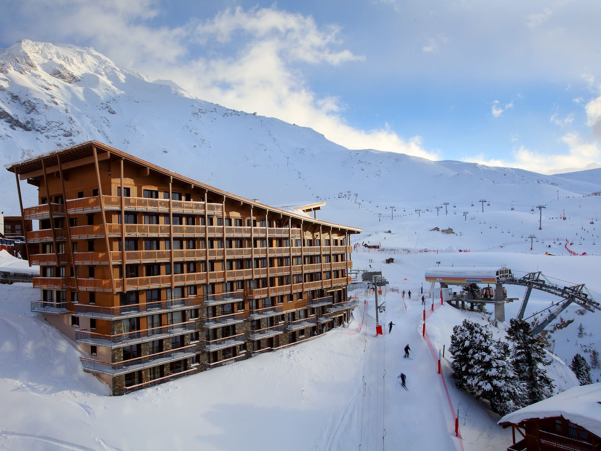 Chalet-appartement La Source des Arcs met privé-sauna - 10 personen