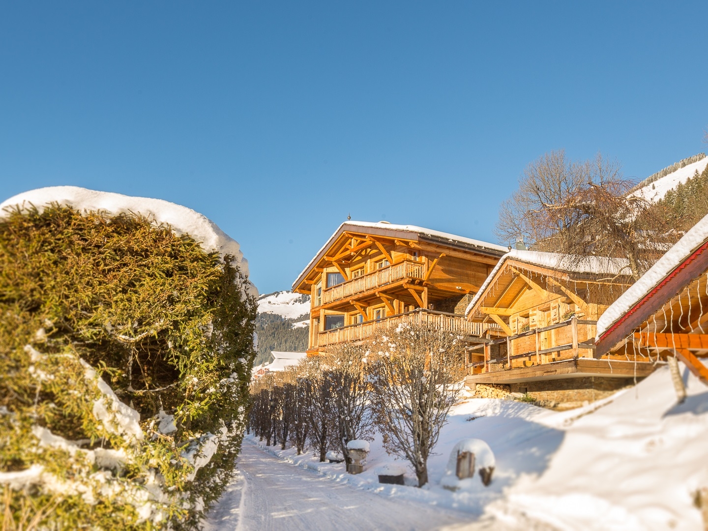 Chalet Le Joyau des Neiges met sauna en jacuzzi - 12 personen