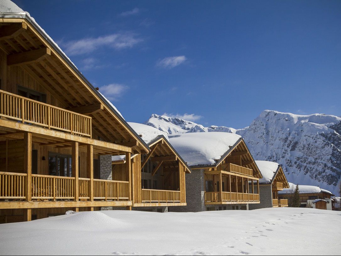 Chalet-appartement Le Hameau de Barthélémy bergzicht - 4-6 personen