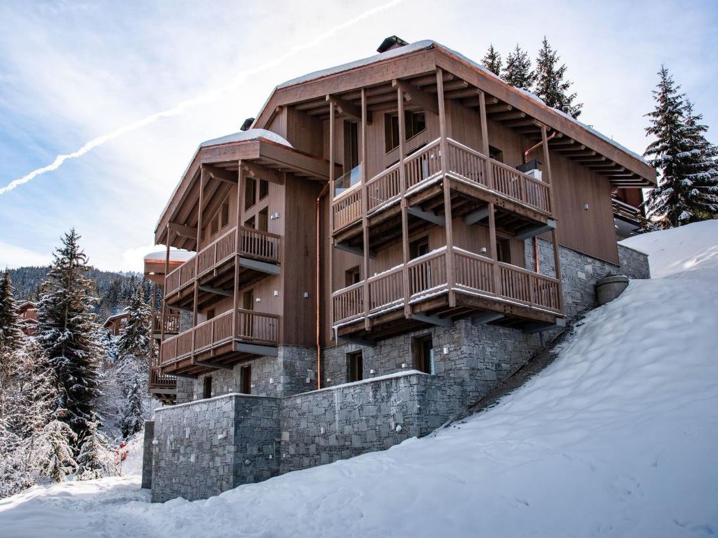 Chalet-appartement Yellowstone Lodge nr. 3, met buiten-jacuzzi - 10 personen