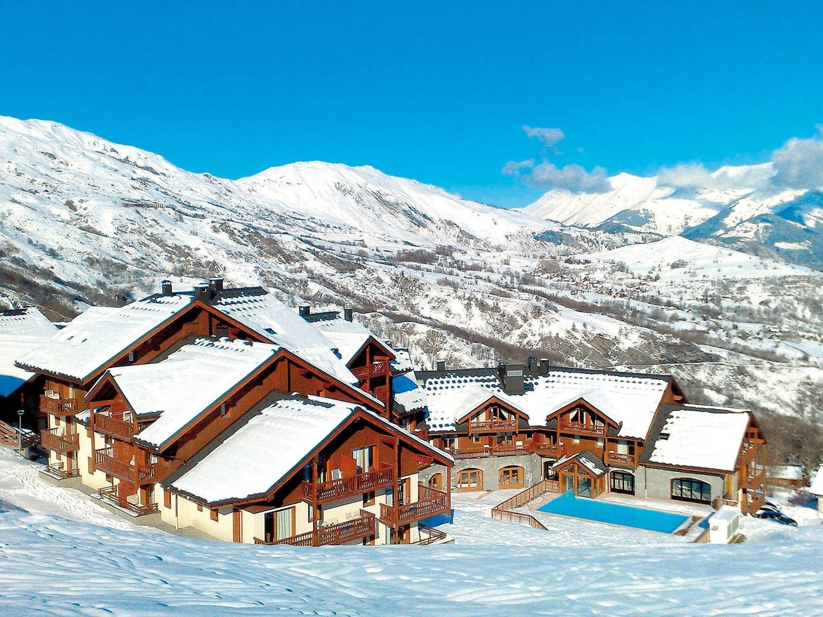 Chalet-appartement Résidence Les Alpages du Corbier studio - 1-2 personen