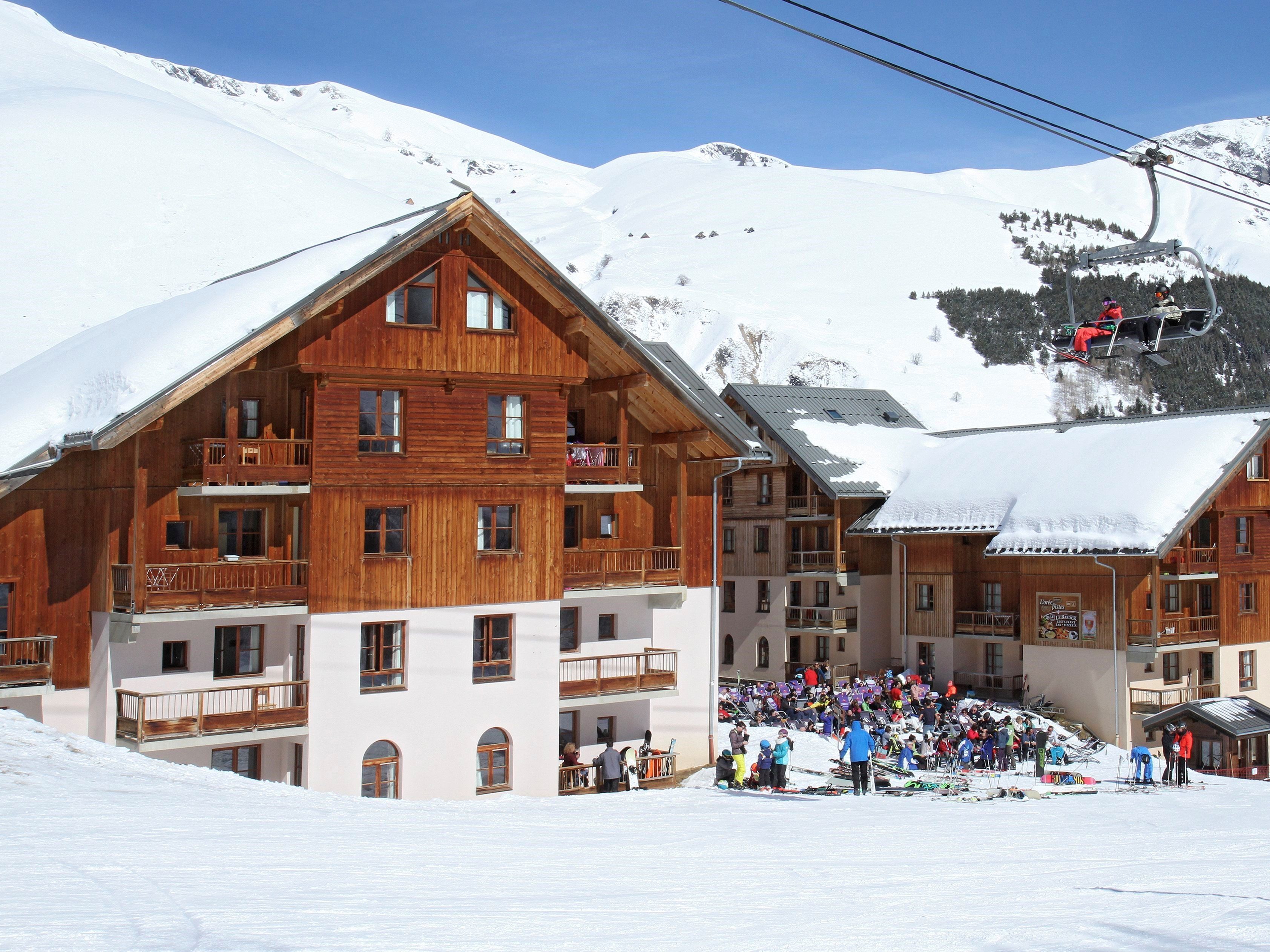 Chalet-appartement l'Orée des Pistes met balkon - 2-5 personen