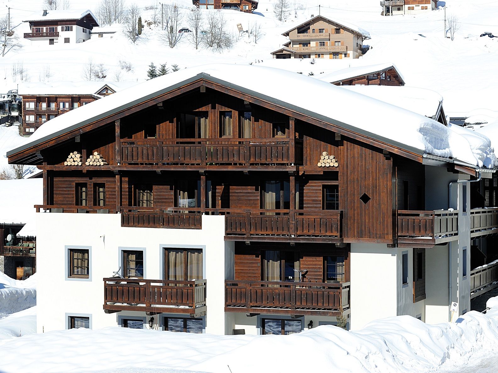 Chalet-appartement Les Fermes Emiguy - 4-6 personen