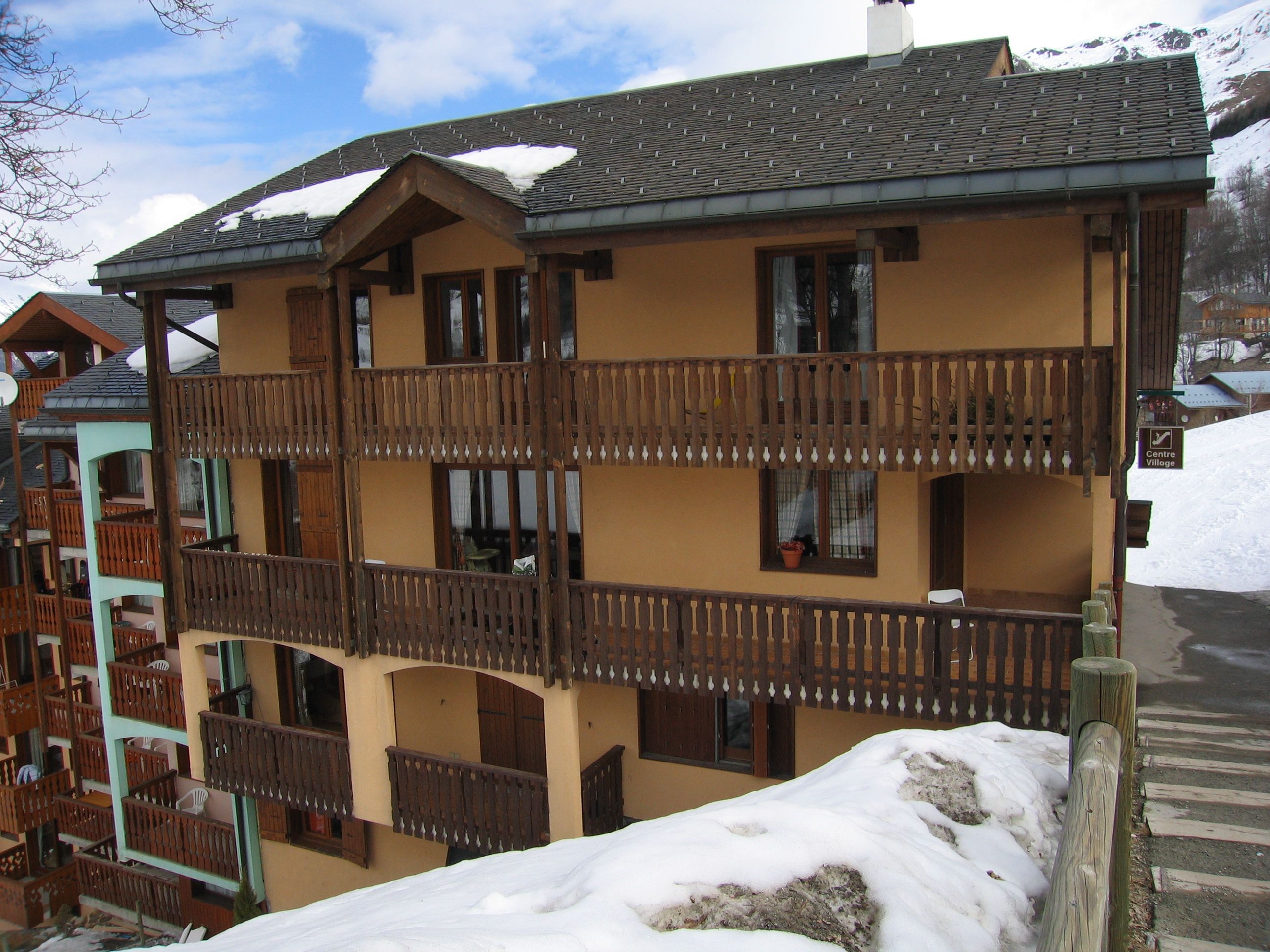 Appartement Le Neiger met sauna en cabine - 12 personen