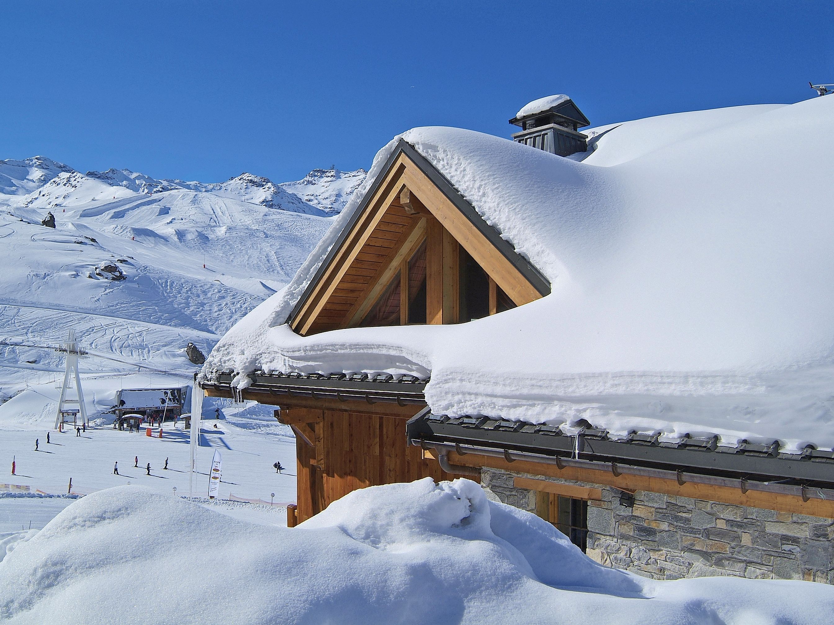 Chalet-appartement Les Neiges Eternelles type 2, inclusief ontbijt - 8 personen