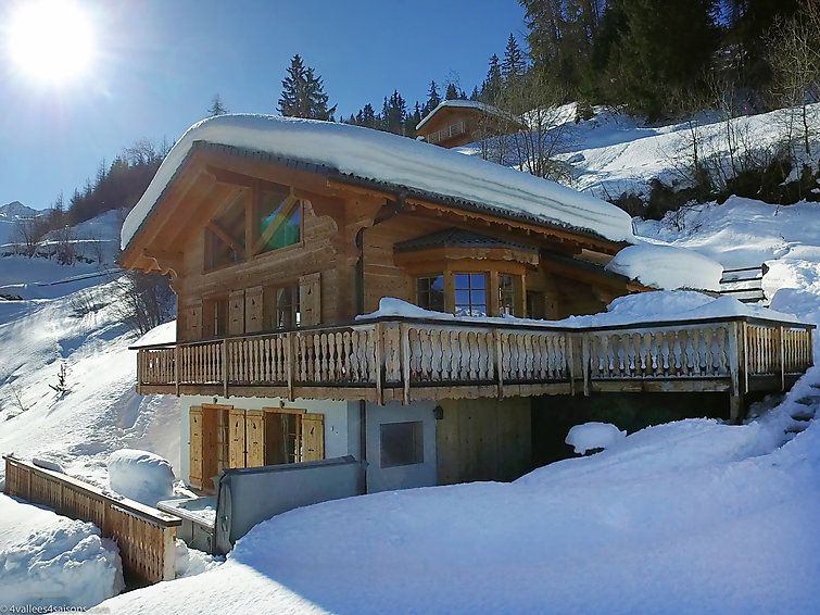 Chalet Chocolat met privé-sauna en buiten-jacuzzi - 10 personen