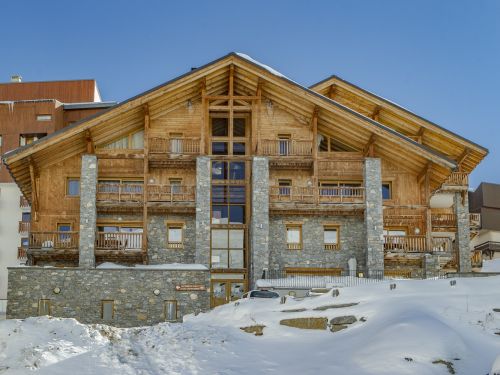 Chalet-appartement Dame Blanche met cabine en open haard - 8 personen