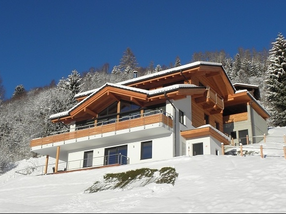 Chalet-appartement Alpenchalet am Wildkogel Gehele chalet met wellnessruimte - 12-14 personen